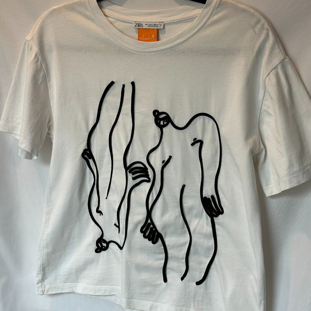 Zara White t-shirt